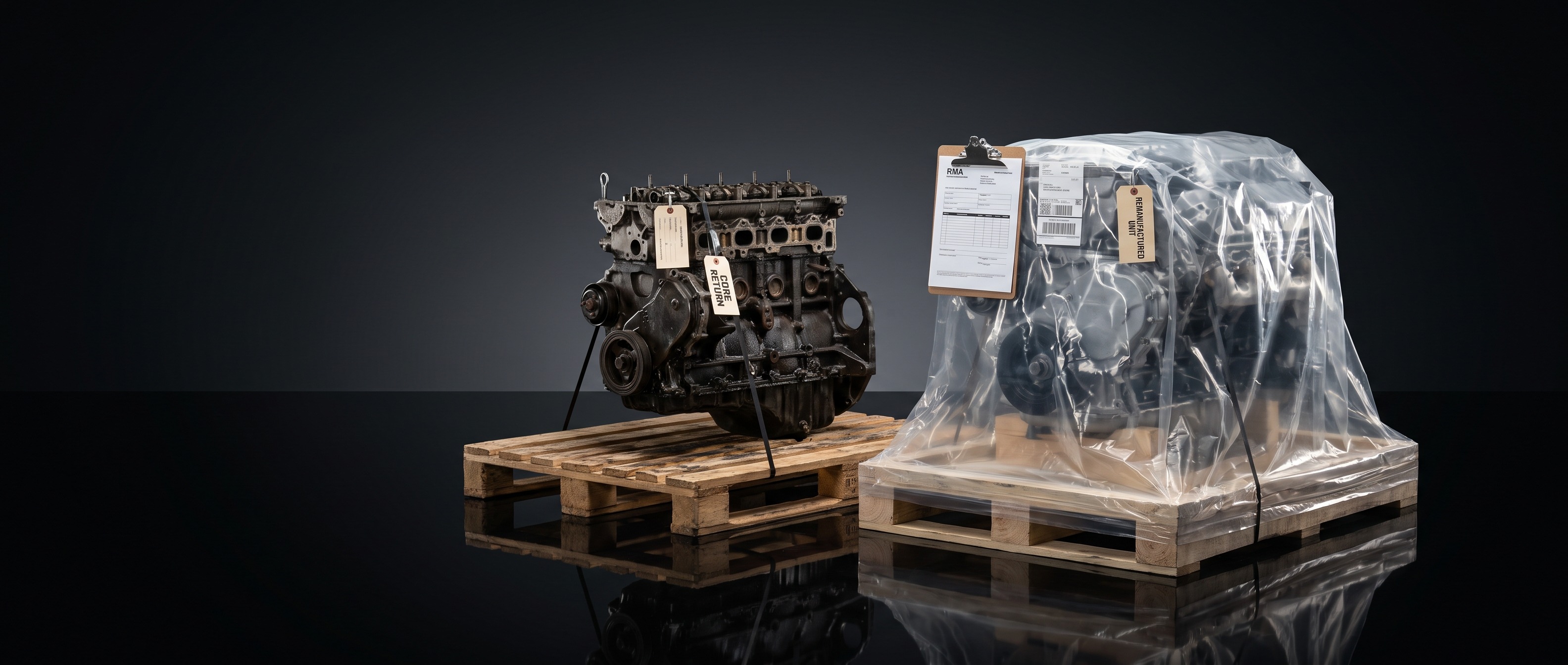 How do I return a core for an ATK Engine?