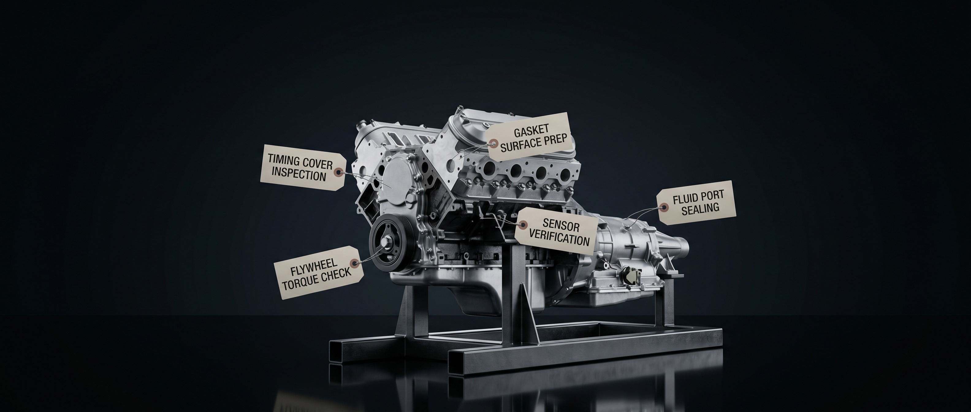 Used engine pre-installation checklist