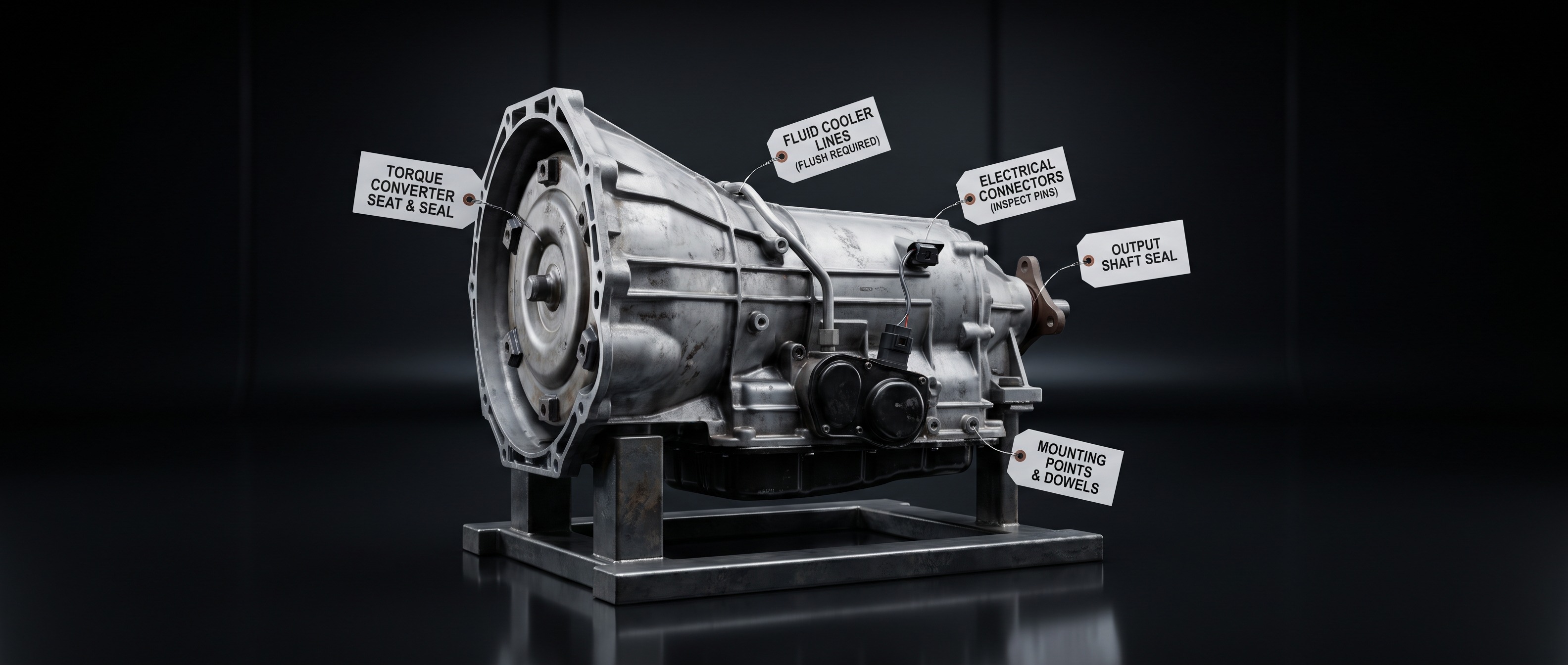 Used transmission pre-installation checklist