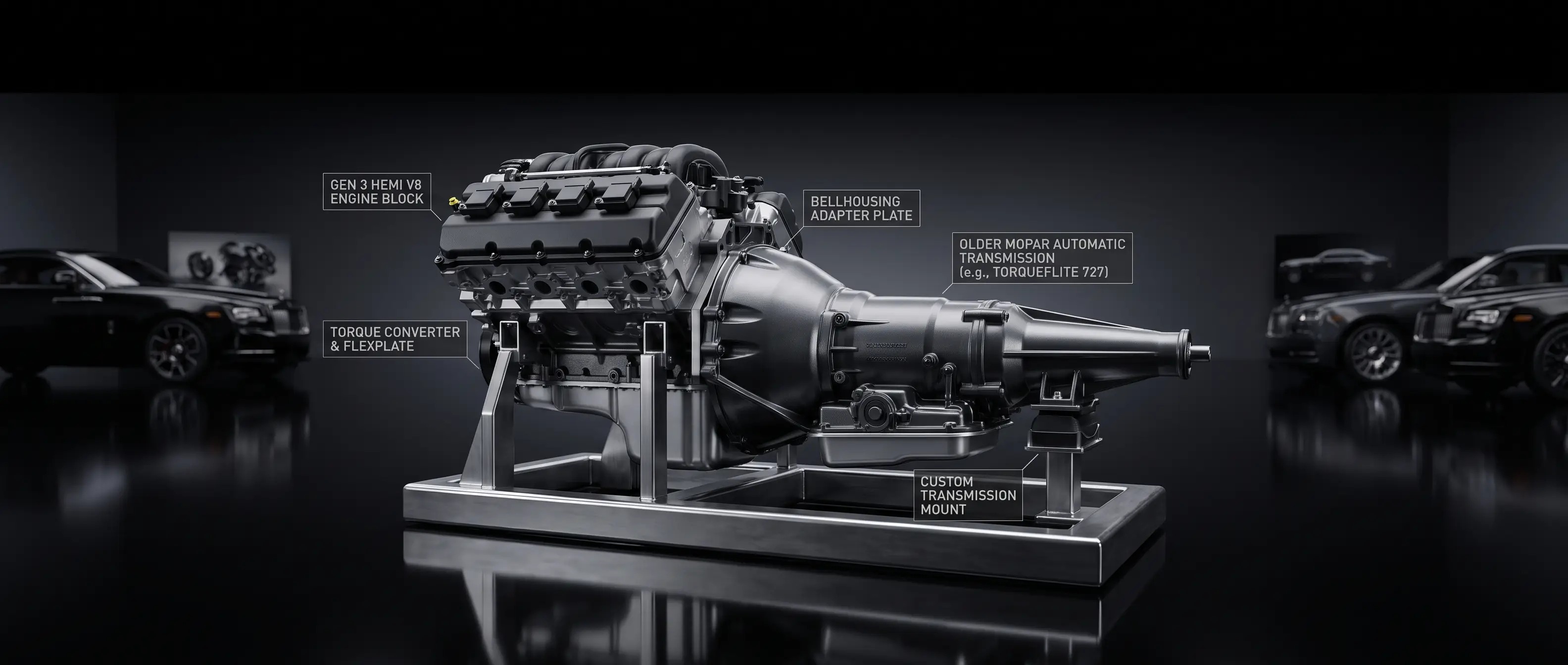 Can I use an older Mopar automatic with a Gen 3 Hemi?